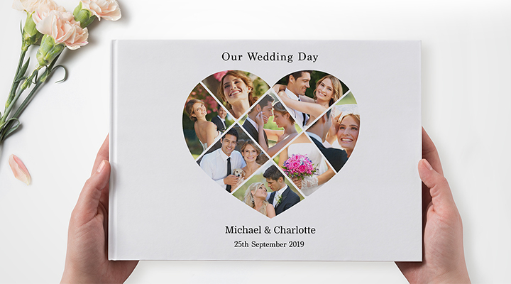 Personalised photobook for couples