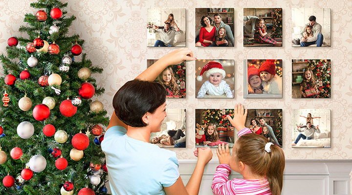 Christmas Photo Tiles