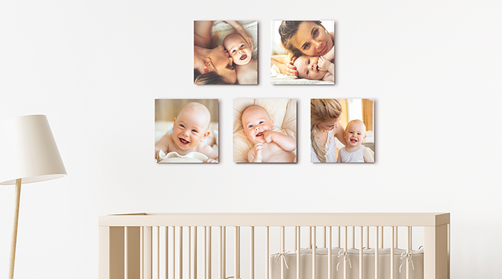 Baby's First Photo Tiles