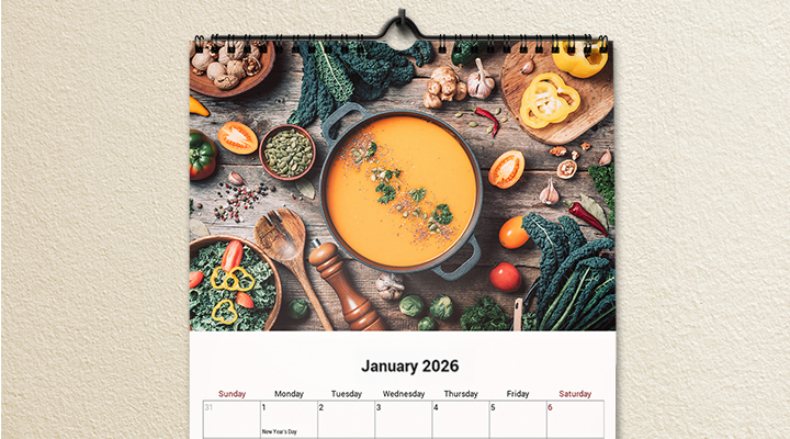 Hobby and interest-based calendar theme.