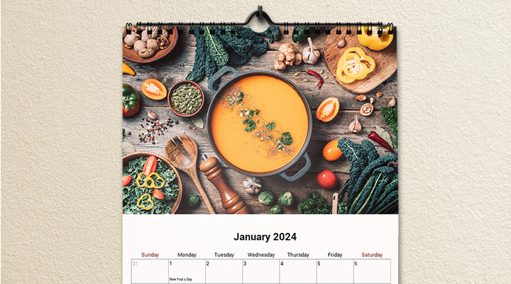 Hobby and interest-based calendar theme.