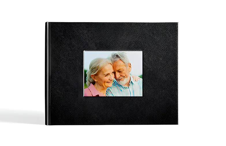 Window Cutout Photo Book.