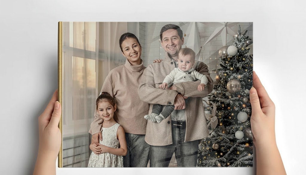 Acrylic Cover Photo Book.