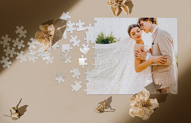 Printerpix photo puzzle with printed box and 1000 pieces