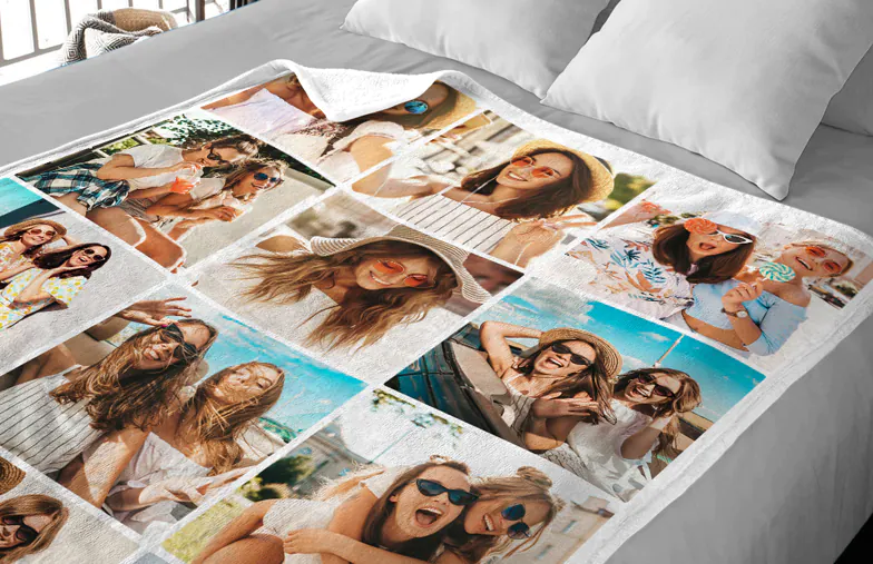 Personalised photo blanket discount