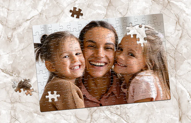 Printerpix photo puzzle with printed box and 1000 pieces