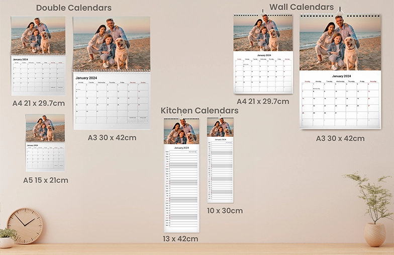 Personalised Photo Calendars