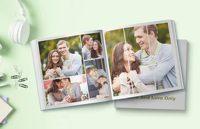 Modern Moments In White Photo Book