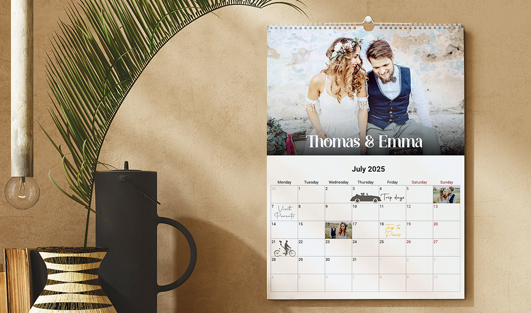 Personalised Wall Calendar