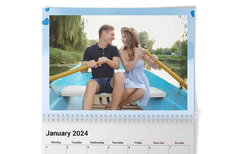 Personalised Double Calendar