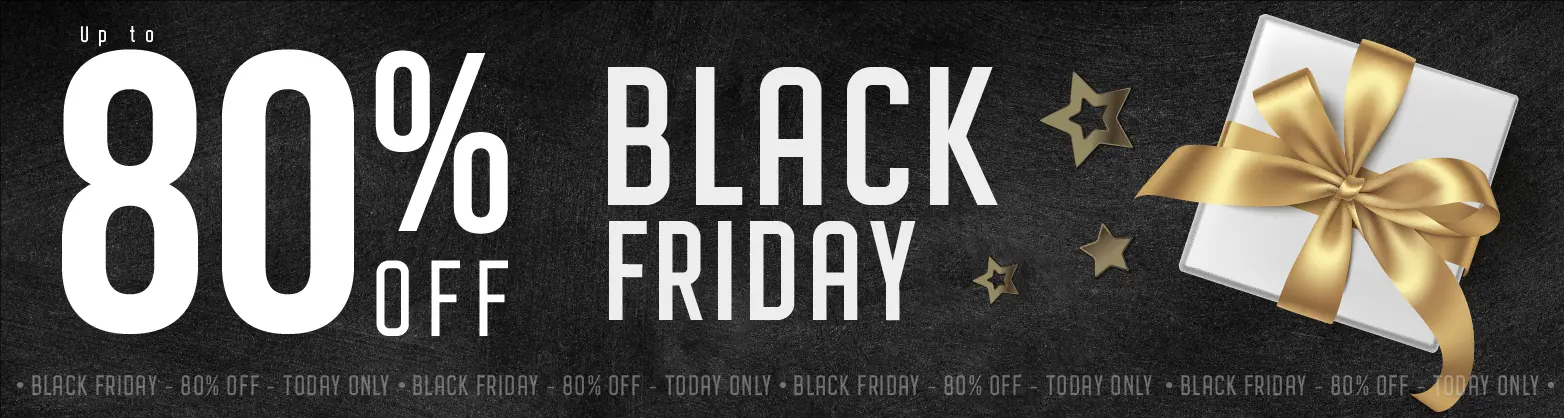 Black Friday Sale (Up to 80% Off)