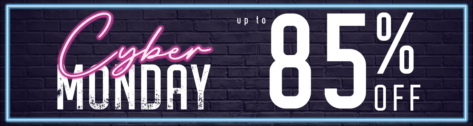 Cyber Monday 85% Off