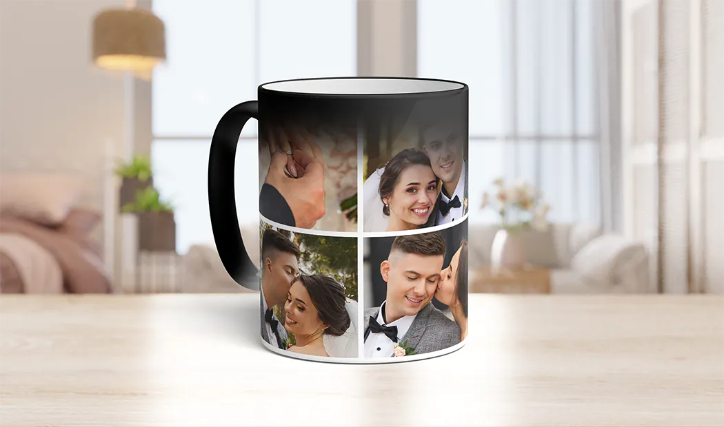 Magic mug for wedding