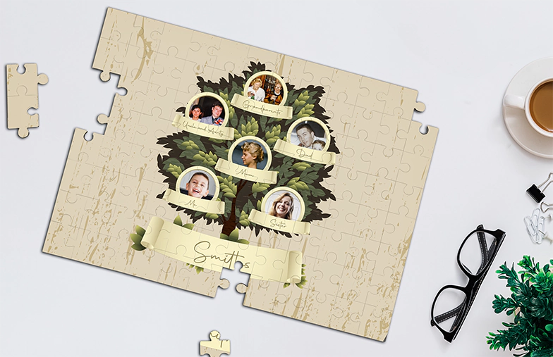 Printerpix photo puzzle with printed box and 1000 pieces