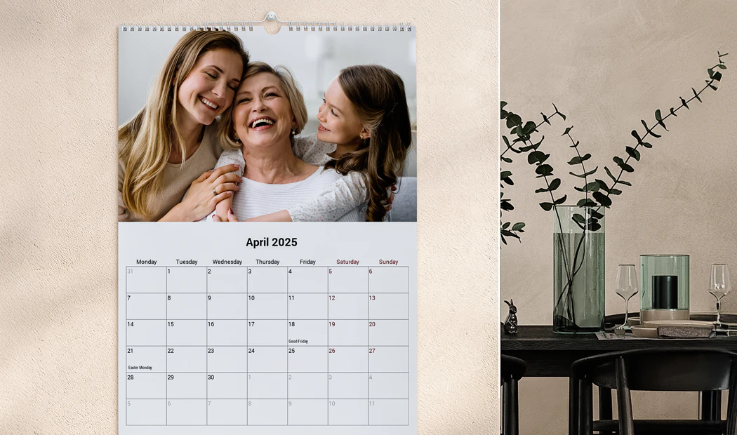 Personalised Wall Calendar