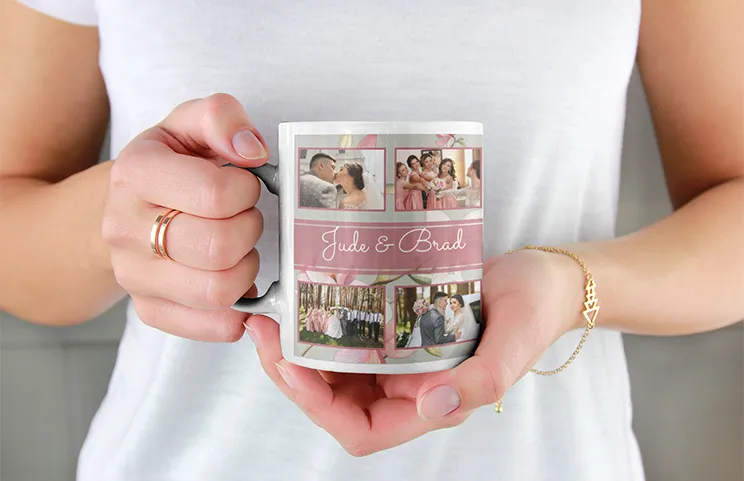 Custom mug for wedding