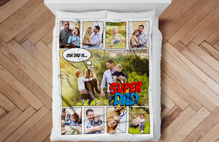 Super dad blanket - xl
