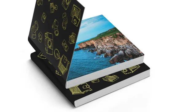 pocket book lay flat