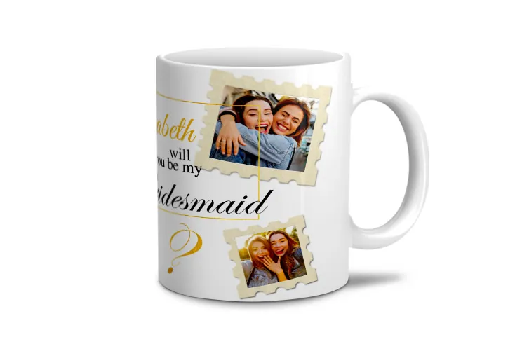 Custom mug for wedding