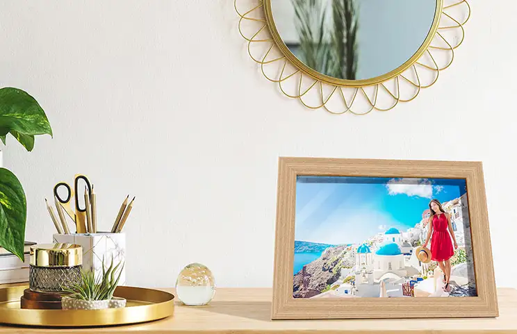 Custom framed photo