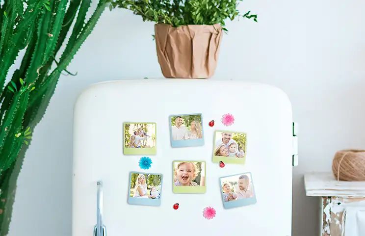Square Photo Magnet