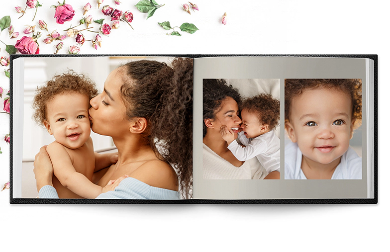 Leather Personalised Photo Books by Printerpix