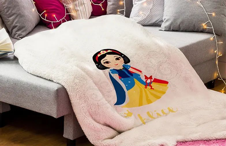 Personalised Princess Blanket by Printerpix
