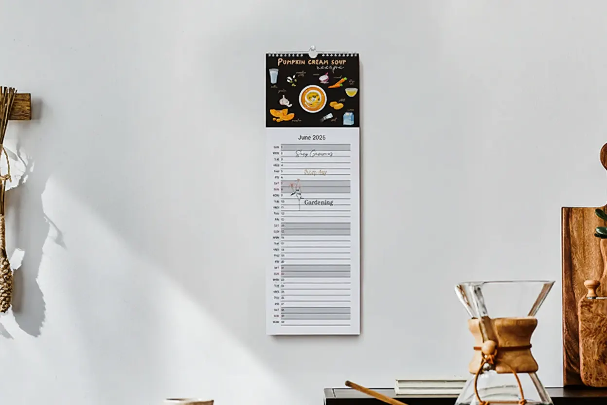 13 x 42 cm Kitchen Calendars