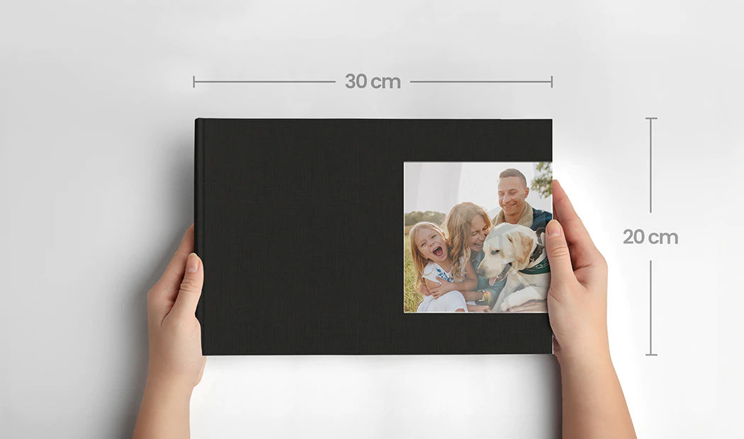 XL Acrylic Window Photo Book