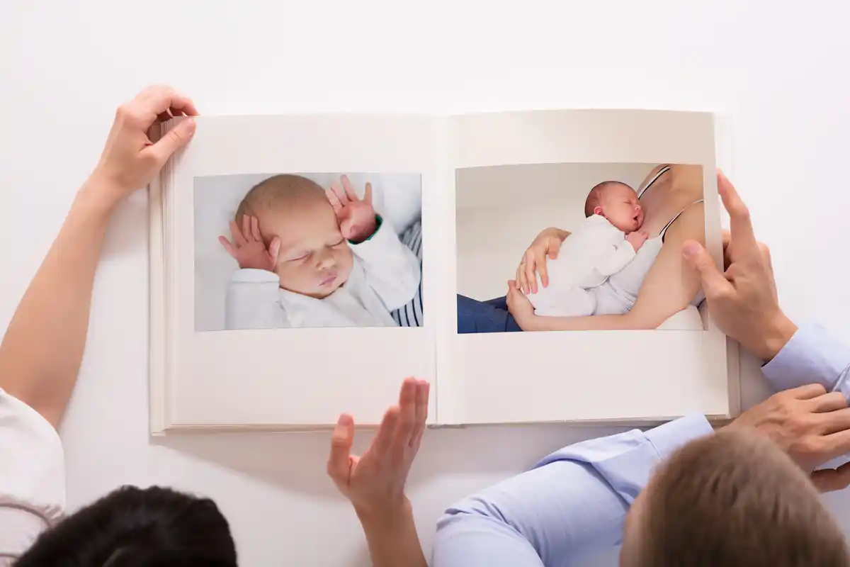 baby photo book