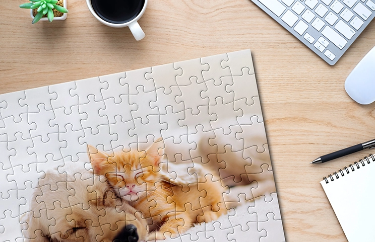 Custom printed puzzle deals