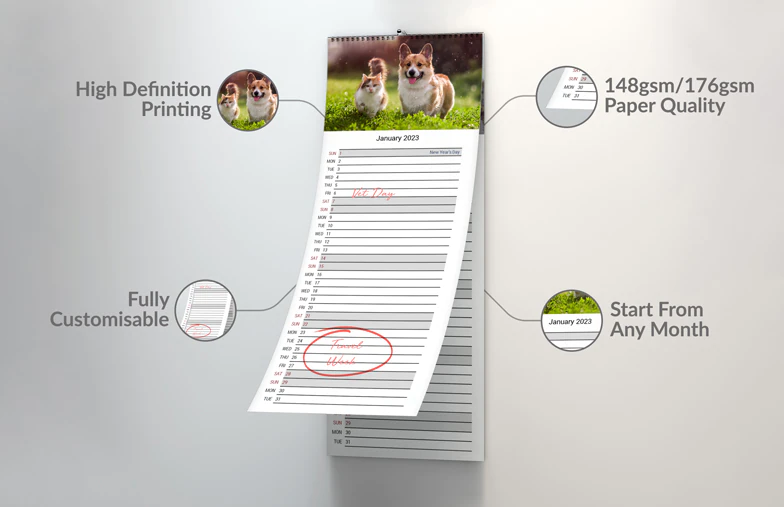 Personalised Calendars 2025